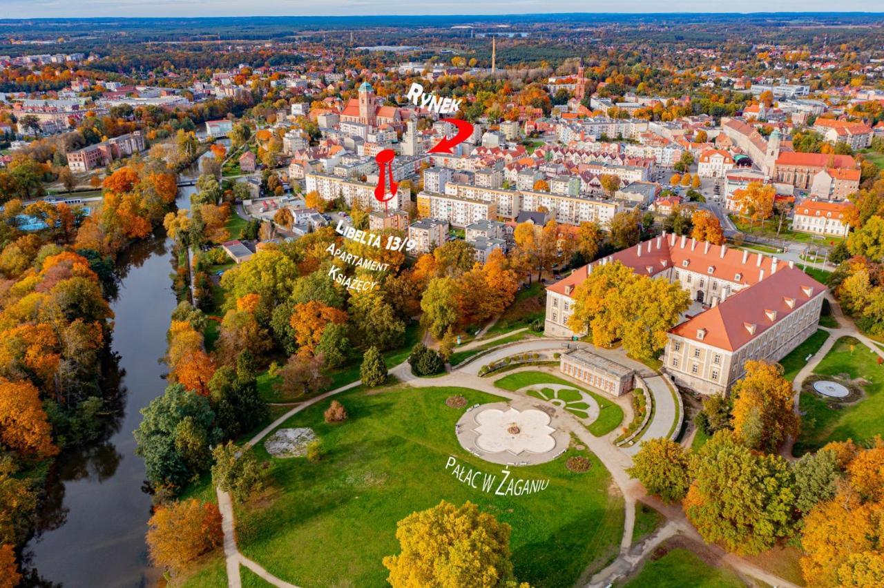 Apartament Ksiazecy Przy Palacu - Klimatyzacja Żagań المظهر الخارجي الصورة